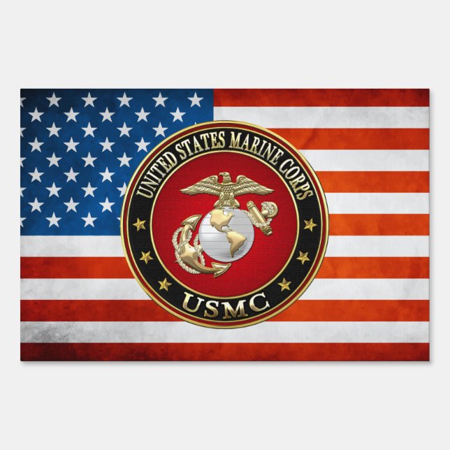 USMC EGA [Special Edition] [3D] Sign (Front)