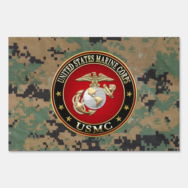 USMC EGA [Special Edition] [3D] Yard Sign (Front)