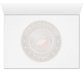 USMC Emblem [Special Edition] [3D] Cards (Inside Horizontal (Bottom))
