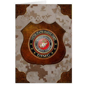 USMC Emblem [Special Edition] [3D] Cards