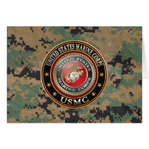 USMC Emblem [Special Edition] [3D] Cards