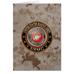USMC Emblem [Special Edition] [3D] Cards