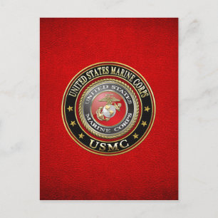USMC Emblem [Special Edition] [3D] Postcard