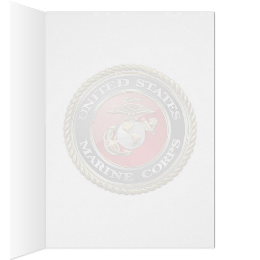 USMC Emblem & Uniform [3D] Cards (Inside (Right))