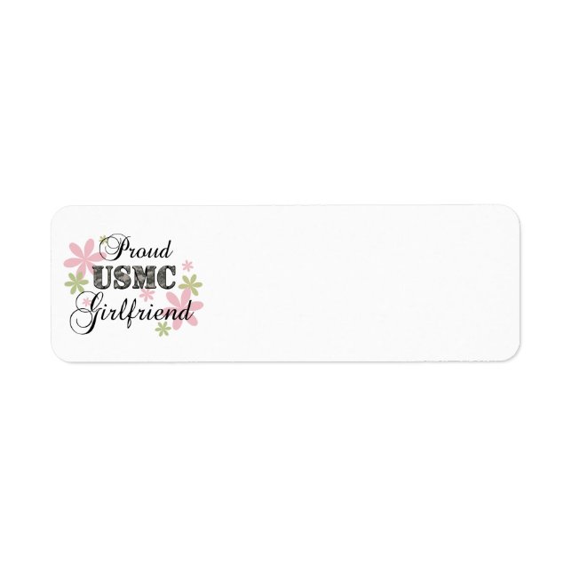 USMC Girlfriend [fl camo] Label (Front)