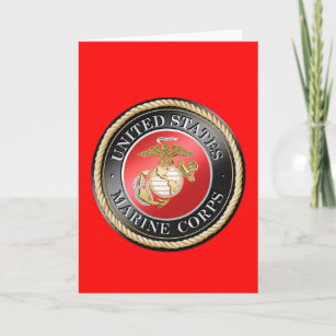 Marine Corps Cards | Zazzle