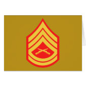 USMC GySgt Gunnery Sergeant E-7 (Front Horizontal)