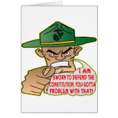 USMC I’m Sworn To Defend The Constitution (Front)