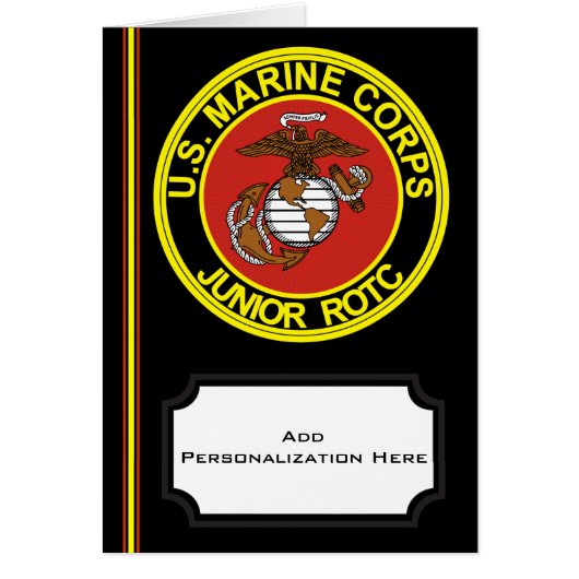 USMC Junior Reserve Officers' Training Corps Cards (Front)