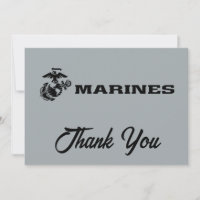 USMC Logo Stacked Black Logo