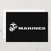 USMC Logo - White (Front/Back)