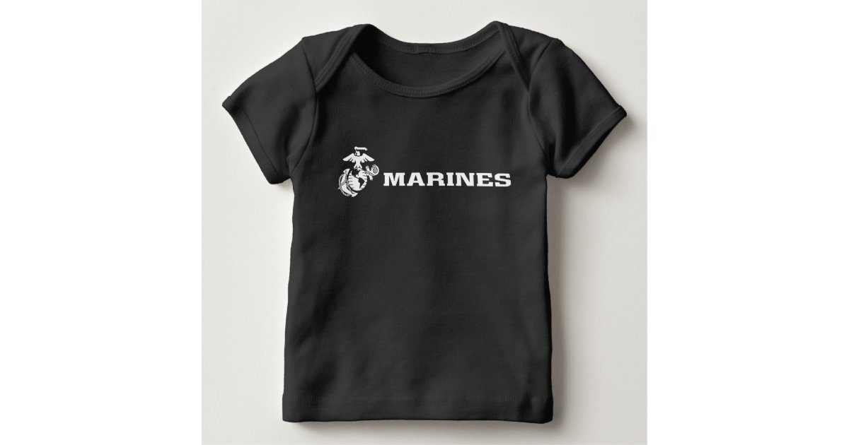 USMC Logo - White Baby T-Shirt | Zazzle.com