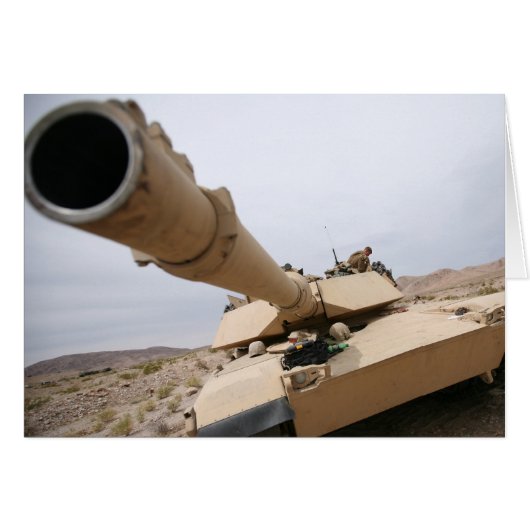 USMC M1 Abrams Cards (Front Horizontal)