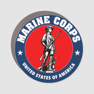 USMC Marine Corps Patriotic Car Magnet