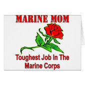 USMC Marine Mom Toughest Job In The Marine Corps (Front Horizontal)