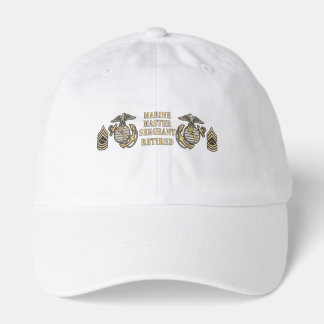 USMC Master Sergeant Retired Cap