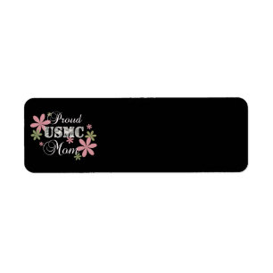USMC Mom [fl camo] Label