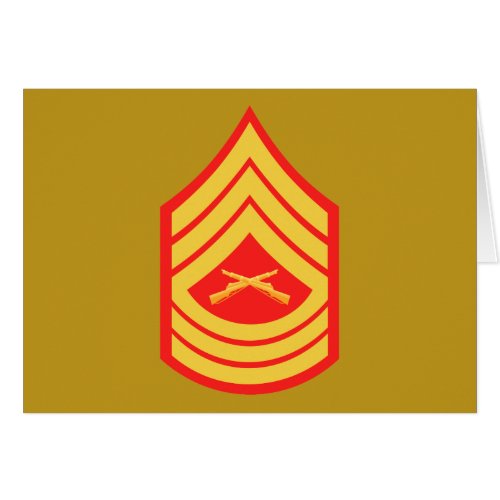 USMC MSgt Master Sergeant E_8