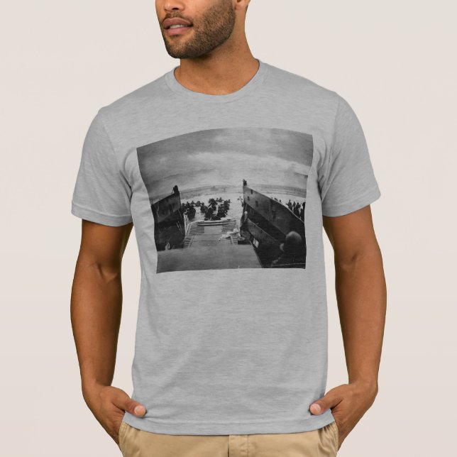 USMC Normandy Beach T-Shirt (Front)