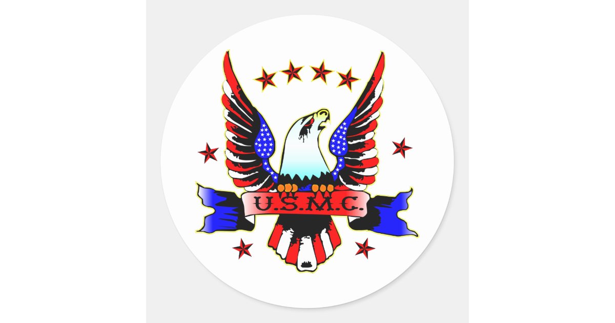 New USMC United States Marine Corps 3 color PATCH Eagle-Globe-Anchor EGA M