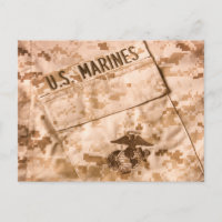 USMC Postcard