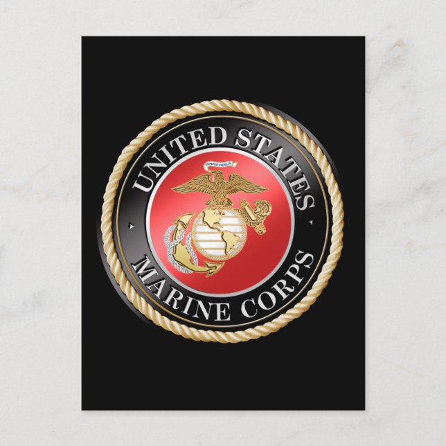 USMC Postcard (Front)