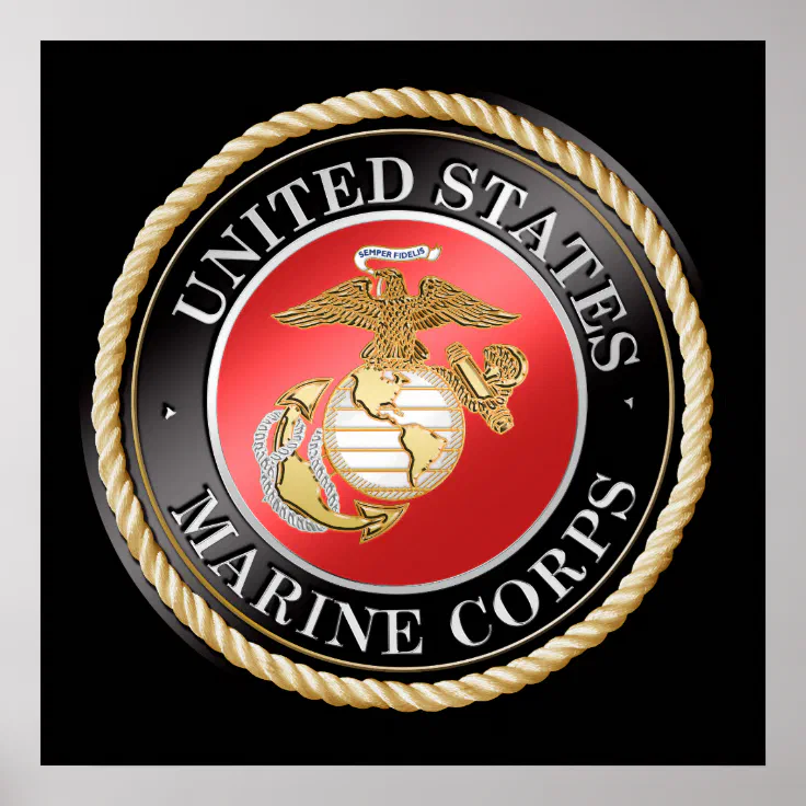 USMC Poster | Zazzle