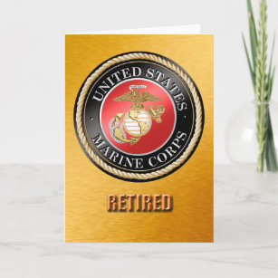 USMC Retired Card