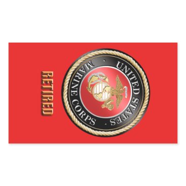 USMC Retired Sticker USMC Retired Sticker