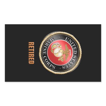 USMC Retired Sticker USMC Retired Sticker