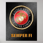 USMC Semper Fi Poster