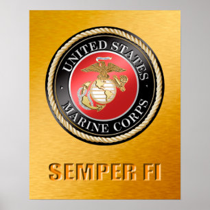 USMC Semper Fi Poster