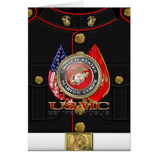 USMC Semper Fi [Special Edition] [3D] Cards (Front)
