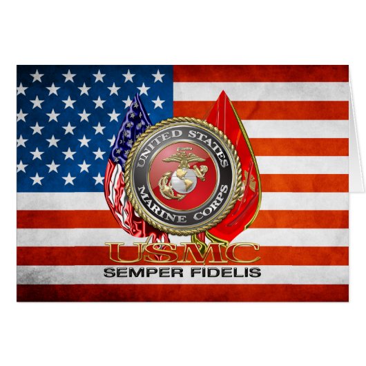 USMC Semper Fi [Special Edition] [3D] Cards (Front Horizontal)