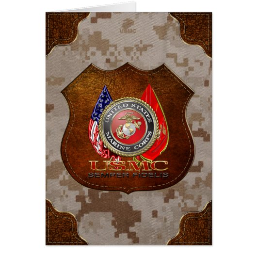 USMC Semper Fi [Special Edition] [3D] Cards (Front)