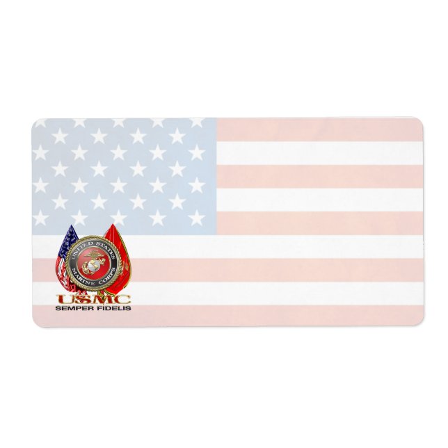 USMC Semper Fi [Special Edition] [3D] Label (Front)