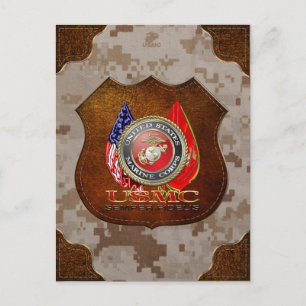 USMC Semper Fi [Special Edition] [3D] Postcard
