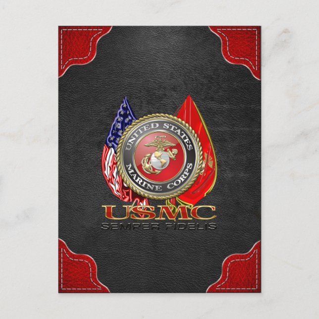 USMC Semper Fi [Special Edition] [3D] Postcard (Front)