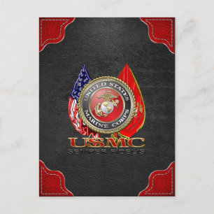USMC Semper Fi [Special Edition] [3D] Postcard