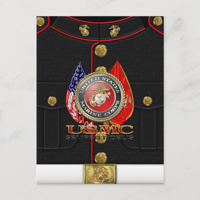 USMC Semper Fi [Special Edition] [3D] Postcard (Front)