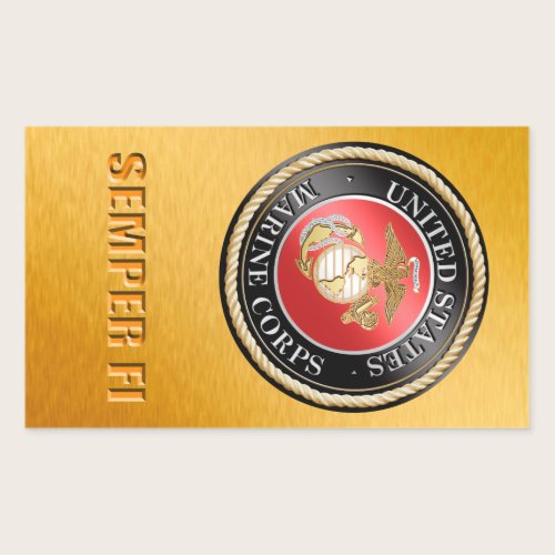 USMC Semper Fi Sticker