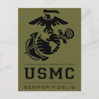 USMC Semper Fidelis [Semper Fi] Postcard
