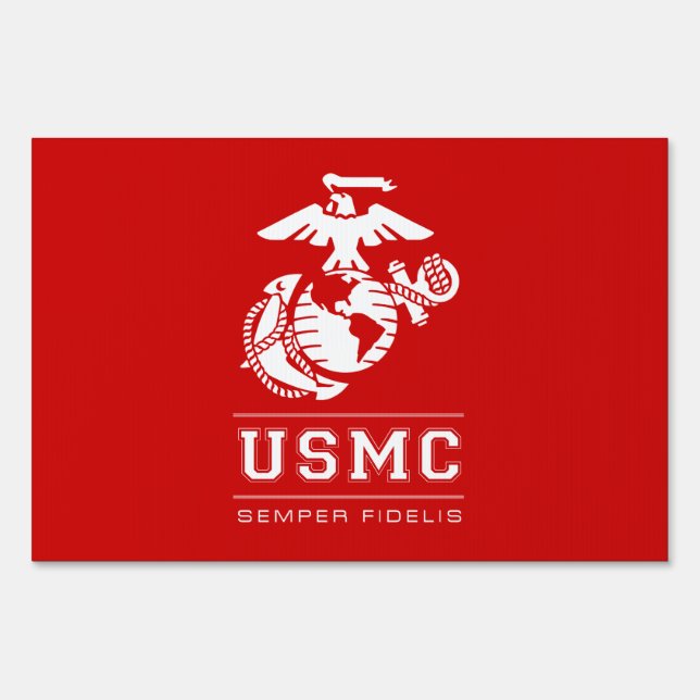 USMC Semper Fidelis [Semper Fi] Sign (Front)