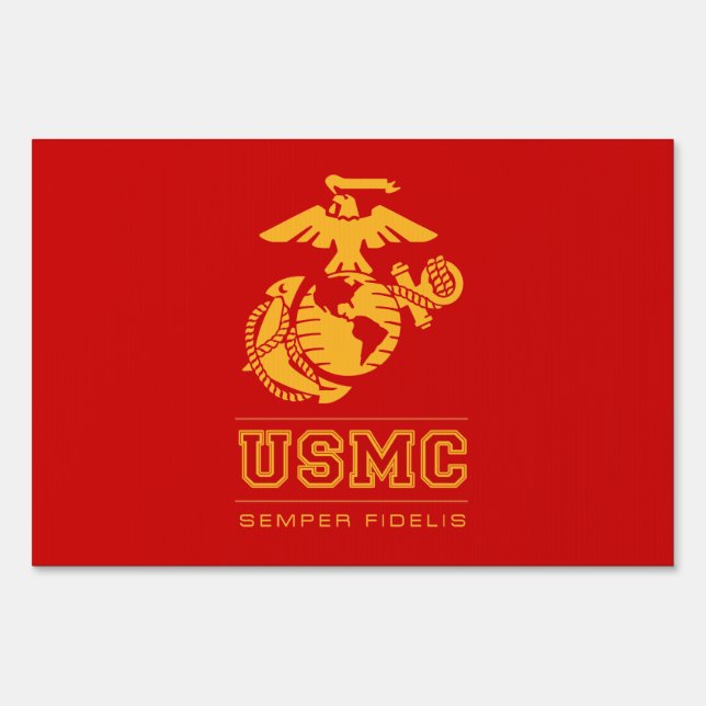 USMC Semper Fidelis [Semper Fi] Sign (Front)