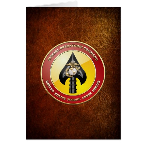 USMC Special Operations Command MARSOC 3D