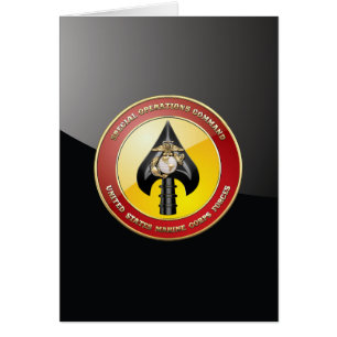 USMC Special Operations Command (MARSOC) [3D] Cards