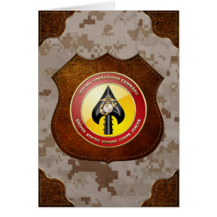 USMC Special Operations Command (MARSOC) [3D] Cards