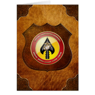 USMC Special Operations Command (MARSOC) [3D] Cards