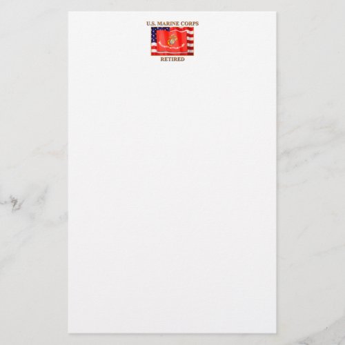 USMC Stationery