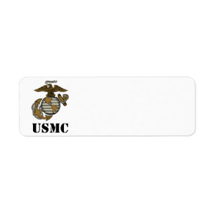 USMC [stencil] Label